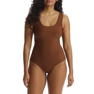 commando Butter Soft-Support Bodysuits BSS401 Cinnamon Brown Large NWT